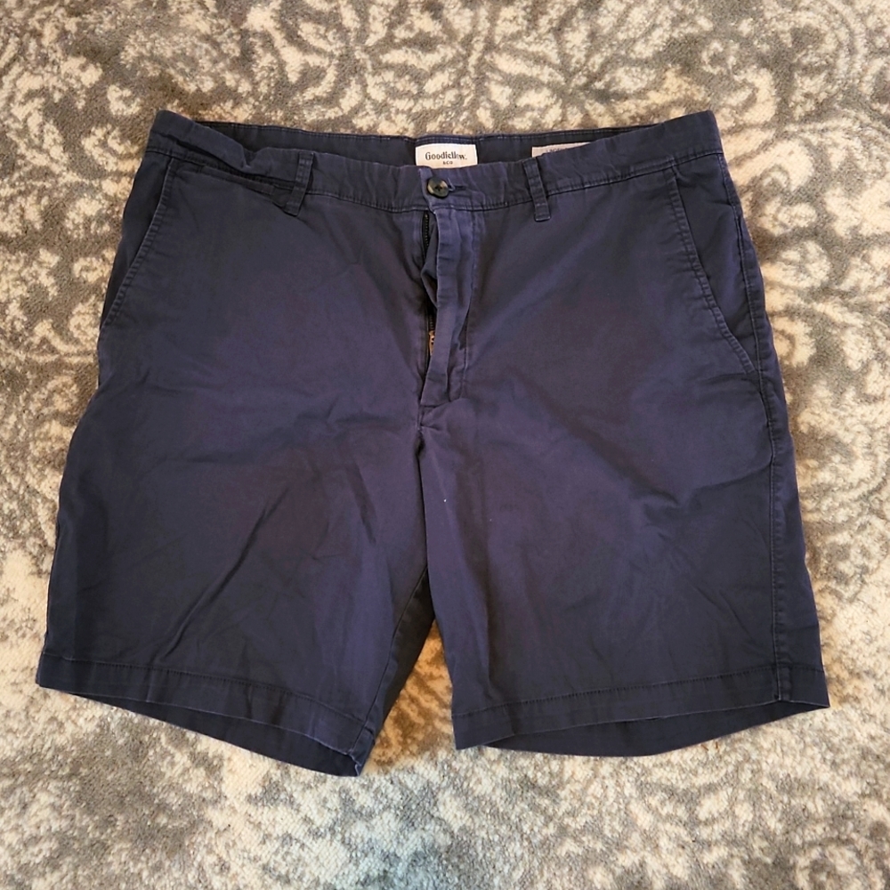Mens Blue Shorts